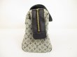 Photo3: LOUIS VUITTON Monogram Mini Canvas Blue Hand Bag Purse Josephine PM #6093