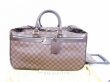 Photo1: LOUIS VUITTON Damier Leather Brown Carry Bag Travel Bag Luggage Eole 50 #6101