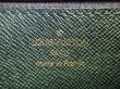 Photo12: LOUIS VUITTON Taiga Leather Green Clutch Bag Document Case Volga #3926