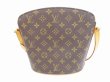 Photo2: LOUIS VUITTON Monogram Leather Brown Messenger&Cross-body Bag Drouot #6110