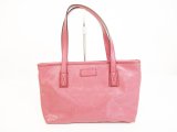 Photo: GUCCI Imprimee Pink PVC Tote&Shoppers Bag Purse Small Size #6131