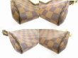 Photo6: LOUIS VUITTON Damier Leather Brown Evening Bag Crossbody Bag Eva w/Strap #6136