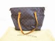 Photo1: LOUIS VUITTON Monogram Leather Brown Tote&Shoppers Bag Totally MM #6154