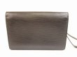 Photo2: LOUIS VUITTON Epi Leather Black SHW Clutch Bag Sellier Dragonne #6162