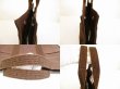 Photo7: HERMES Canvas Her Line Brown Hand Bag Tot Bag MM Purse #6170