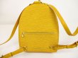 Photo2: LOUIS VUITTON Epi Leather Yellow Backpack Bag Purse Mabillon #6174