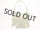 Photo: LOUIS VUITTON Monogram Denim Khaki Shoulder Bag Purse Baggy GM #6183