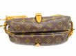 Photo5: LOUIS VUITTON Monogram Leather Brown Cross-body Bag Saumur MM 30 #6189