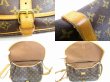 Photo8: LOUIS VUITTON Monogram Leather Brown Cross-body Bag Saumur MM 30 #6189