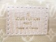 Photo10: LOUIS VUITTON Mini Lin Canvas White Crossbody Bag SaumurMM 30 #6191