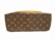 Photo5: LOUIS VUITTON Monogram Leather Brown Shoulder Bag Purse Looping GM #6204