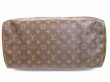 Photo5: LOUIS VUITTON Monogram Leather Brown Hand Bag Purse Speedy40 #6226