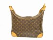 Photo2: LOUIS VUITTON Monogram Leather Brown Shoulder Bag Purse Boulogne 35 #6231