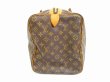 Photo4: LOUIS VUITTON Monogram Leather Brown Duffle&Gym Bag Sac Souple 45 #6233