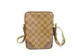 Photo2: LOUIS VUITTON Specal Order Damier Leather Brown Crossbody Bag Amazon #6236