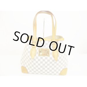 Photo: LOUIS VUITTON Azur Leather White Tote&Shoppers Bag Hampstead MM #6262