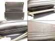 Photo8: PRADA Saffiano Leather Ribbon Black Bifold Long Wallet Purse #6264