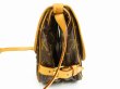 Photo4: LOUIS VUITTON Monogram Leather Brown Crossbody Bag Saumur MM 30 #6278