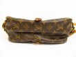 Photo5: LOUIS VUITTON Monogram Leather Brown Crossbody Bag Saumur MM 30 #6278