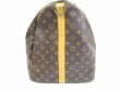 Photo3: LOUIS VUITTON Monogram Leather Brown Duffle&Gym Bag Keepall 60 Bandouliere #6333