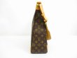 Photo3: LOUIS VUITTON Monogram Leather Brown Shoulder Bag Purse Boulogne 35 #6357