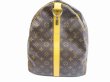 Photo4: LOUIS VUITTON Monogram Leather Brown Duffle&Gym Bag Keepall 60 Bandouliere #6402