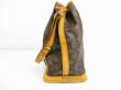 Photo4: LOUIS VUITTON Monogram Leather Brown Shoulder Bag Purse Noe #6412