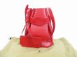 Photo1: LOUIS VUITTON Epi Leather Red Shoulder Bag Sac D'epaule GM w/Pouch #6418