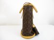 Photo4: LOUIS VUITTON Monogram Leather Brown Tote Bag Bucket GM w/Pouch #6424