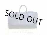 Photo: LOUIS VUITTON Soft Epi Leather Black Duffle&Gym Bag Keepall 45 #6425