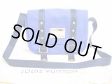 Photo: LOUIS VUITTON Cup Canvas Blue Messenger&Cross-body Bag Antigua PM #6442