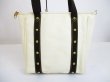 Photo2: LOUIS VUITTON Cup Canvas White Tote&Shoppers Bag Antigua Cabas MM #6457