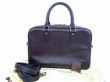 Photo1: LOUIS VUITTON Utah Leather Brown Business Bag Briefcase w/Strap Acoma #6506