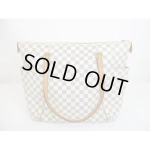 Photo: LOUIS VUITTON Azur Leather White Tote&Shoppers Bag Purse Totally GM #6512