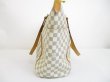 Photo3: LOUIS VUITTON Azur Leather White Tote&Shoppers Bag Purse Totally GM #6512