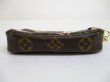 Photo5: LOUIS VUITTON Monogram Leather Brown Mini Accessories Chain Pouch #6515