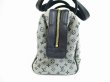 Photo4: LOUIS VUITTON Monogram Mini Canvas Blue Hand Bag Purse Josephine PM #6516