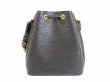 Photo2: LOUIS VUITTON Epi Leather Black Shoulder Bag Purse Petite Noe #6523