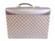 Photo2: LOUIS VUITTON Damier Leather Brown Briefcase Business Case Altona GM #6524