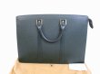 Photo1: LOUIS VUITTON Taiga Leather Episea Briefcase Business Case Lushan #6536