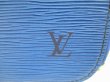 Photo11: LOUIS VUITTON Epi Leather Blue Clutch Bag Document Case Purse #6578