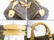 Photo7: LOUIS VUITTON Mon Monogram Leather Brown Hand Bag Purse Speedy35 #6584