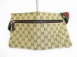 Photo2: GUCCI GG Canvas Brown Fanny&Waist Packs Belt Bag Purse #6590