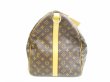 Photo3: LOUIS VUITTON Monogram Leather Brown Duffle&Gym Bag Keepall 60 Bandouliere #6603