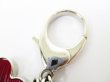 Photo11: LOUIS VUITTON Tricolor Bag Charm Key Holder Sac Fleures du Epi #6609