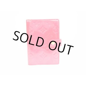 Photo: LOUIS VUITTON Vernis Pink Document Holders Agenda PM #6632