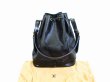 Photo1: LOUIS VUITTON Epi Leather Black Shoulder Bag Purse Noe #6633