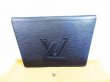 Photo12: Rare LOUIS VUITTON Epi Leather Blacks Clutch Bag Purse Trapeze #6638