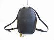 Photo1: LOUIS VUITTON Epi Leather Black Backpack Bag Purse Mabillon #6658