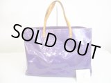 Photo: LOUIS VUITTON Vernis Purple Patent Leather Tote&Shoppers Bag Reade GM #6666